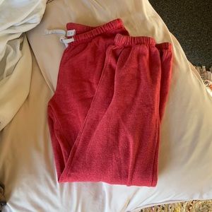 Ocean drive red sweats